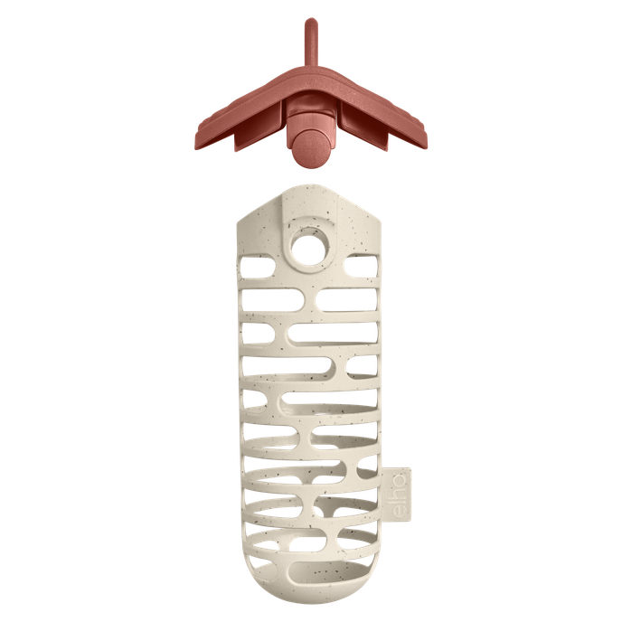 cosy suet ball feeder 10cm tuscan red